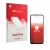 Vorderseite einer Produktverpackung mit dem Markenlogo upscreen. Daneben ist das Gerät Motorola Moto G37 mit dem zugehörigen D