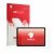 Vorderseite einer Produktverpackung mit dem Markenlogo upscreen. Daneben ist das Gerät BNCF Bpad 10 mit dem zugehörigen Displa