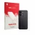 Vorderseite einer Produktverpackung mit dem Markenlogo upscreen. Daneben ist das Gerät Xiaomi Poco X8 Pro Max (Rückseite) mit 