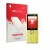 Vorderseite einer Produktverpackung mit dem Markenlogo upscreen. Daneben ist das Gerät Nokia 200 4G mit dem zugehörigen Displa