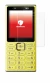 Abbildung des Geräts Nokia 200 4G mit einer Vielzahl des Displayschutzes.