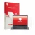 Vorderseite einer Produktverpackung mit dem Markenlogo upscreen. Daneben ist das Gerät Acer Chromebook Plus Spin 514 mit dem z