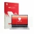 Vorderseite einer Produktverpackung mit dem Markenlogo upscreen. Daneben ist das Gerät Acer Extensa 15 mit dem zugehörigen Dis