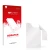Vorderseite einer Produktverpackung mit dem Markenlogo upscreen. Daneben ist der zugehörige Displayschutz.