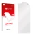 Vorderseite einer Produktverpackung mit dem Markenlogo upscreen. Daneben ist der zugehörige Displayschutz.