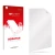 Vorderseite einer Produktverpackung mit dem Markenlogo upscreen. Daneben ist der zugehörige Displayschutz.