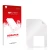 Vorderseite einer Produktverpackung mit dem Markenlogo upscreen. Daneben ist der zugehörige Displayschutz.