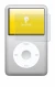 Abbildung des Geräts Apple iPod classic 160 GB (7. Gen.) mit einer Vielzahl des Displayschutzes.