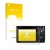 Vorderseite einer Produktverpackung mit dem Markenlogo upscreen. Daneben ist das Gerät Nikon 1 J1 mit dem zugehörigen Displays