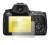 Abbildung des Geräts Sony Alpha 37 (SLT-A37) mit einer Vielzahl des Displayschutzes.