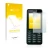 Vorderseite einer Produktverpackung mit dem Markenlogo upscreen. Daneben ist das Gerät Nokia 301 mit dem zugehörigen Displaysc