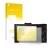 Vorderseite einer Produktverpackung mit dem Markenlogo upscreen. Daneben ist das Gerät Sony Cyber-Shot DSC-RX100 II mit dem zu
