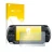 Vorderseite einer Produktverpackung mit dem Markenlogo upscreen. Daneben ist das Gerät Sony PSP 2000 mit dem zugehörigen Displ