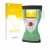 Vorderseite einer Produktverpackung mit dem Markenlogo upscreen. Daneben ist das Gerät Leica Viva Controller CS15 mit dem zuge
