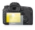 Abbildung des Geräts Canon EOS 7D Mark II mit einer Vielzahl des Displayschutzes.