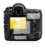 Abbildung des Geräts Nikon D5 mit einer Vielzahl des Displayschutzes.