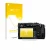 Vorderseite einer Produktverpackung mit dem Markenlogo upscreen. Daneben ist das Gerät Fujifilm X-Pro2 mit dem zugehörigen Dis