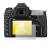 Abbildung des Geräts Nikon D780 mit einer Vielzahl des Displayschutzes.