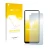 Vorderseite einer Produktverpackung mit dem Markenlogo upscreen. Daneben ist das Gerät Oppo A53s mit dem zugehörigen Displaysc