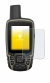 Abbildung des Geräts Garmin GPSMAP 65 mit einer Vielzahl des Displayschutzes.