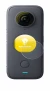 Abbildung des Geräts Insta360 One X2 mit einer Vielzahl des Displayschutzes.