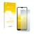 Vorderseite einer Produktverpackung mit dem Markenlogo upscreen. Daneben ist das Gerät Nokia G50 mit dem zugehörigen Displaysc