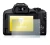 Abbildung des Geräts Canon EOS R50 mit einer Vielzahl des Displayschutzes.