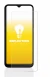 Abbildung des Geräts Nokia C22 mit einer Vielzahl des Displayschutzes.