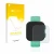 Vorderseite einer Produktverpackung mit dem Markenlogo upscreen. Daneben ist das Gerät Garmin Bounce mit dem zugehörigen Displ
