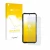 Vorderseite einer Produktverpackung mit dem Markenlogo upscreen. Daneben ist das Gerät Doogee V20 Pro mit dem zugehörigen Disp