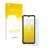 Vorderseite einer Produktverpackung mit dem Markenlogo upscreen. Daneben ist das Gerät Oukitel WP28 mit dem zugehörigen Displa