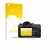 Vorderseite einer Produktverpackung mit dem Markenlogo upscreen. Daneben ist das Gerät Sony Alpha 9 III mit dem zugehörigen Di