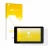 Vorderseite einer Produktverpackung mit dem Markenlogo upscreen. Daneben ist das Gerät Raspberry Pi Touchscreen 2 (7") mit dem