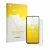 Vorderseite einer Produktverpackung mit dem Markenlogo upscreen. Daneben ist das Gerät Oppo A6 mit dem zugehörigen Displayschu
