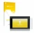 Vorderseite einer Produktverpackung mit dem Markenlogo upscreen. Daneben ist das Gerät WAGO Control Panel Touch Panel 600 mit 