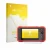 Vorderseite einer Produktverpackung mit dem Markenlogo upscreen. Daneben ist das Gerät Launch CRP129E Plus mit dem zugehörigen