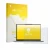 Vorderseite einer Produktverpackung mit dem Markenlogo upscreen. Daneben ist das Gerät Lenovo IdeaPad 5a 2-in-1 Gen 11 14" mit