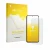 Vorderseite einer Produktverpackung mit dem Markenlogo upscreen. Daneben ist das Gerät realme 15x mit dem zugehörigen Displays