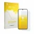 Vorderseite einer Produktverpackung mit dem Markenlogo upscreen. Daneben ist das Gerät realme C100x mit dem zugehörigen Displa