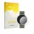 Vorderseite einer Produktverpackung mit dem Markenlogo upscreen. Daneben ist das Gerät Samsung Galaxy Watch 9 (40 mm) mit dem 