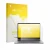 Vorderseite einer Produktverpackung mit dem Markenlogo upscreen. Daneben ist das Gerät ASUS ExpertBook PM3 mit dem zugehörigen