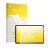 Vorderseite einer Produktverpackung mit dem Markenlogo upscreen. Daneben ist das Gerät Honor Pad 20 Pro mit dem zugehörigen Di