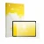 Vorderseite einer Produktverpackung mit dem Markenlogo upscreen. Daneben ist das Gerät Teclast P35 mit dem zugehörigen Display