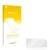 Vorderseite einer Produktverpackung mit dem Markenlogo upscreen. Daneben ist der zugehörige Displayschutz.
