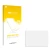 Vorderseite einer Produktverpackung mit dem Markenlogo upscreen. Daneben ist der zugehörige Displayschutz.