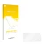 Vorderseite einer Produktverpackung mit dem Markenlogo upscreen. Daneben ist der zugehörige Displayschutz.
