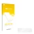 Vorderseite einer Produktverpackung mit dem Markenlogo upscreen. Daneben ist der zugehörige Displayschutz.