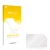 Vorderseite einer Produktverpackung mit dem Markenlogo upscreen. Daneben ist der zugehörige Displayschutz.