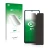 Vorderseite einer Produktverpackung mit dem Markenlogo upscreen. Daneben ist das Gerät Cubot Note 8 mit dem zugehörigen Displa