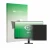 Vorderseite einer Produktverpackung mit dem Markenlogo upscreen. Daneben ist das Gerät Samsung ViewFinity S70D 27" mit dem zug